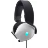 Zestaw słuchawkowy Alienware AW520H, przewodowy, nagłowny, gamingowy, biały