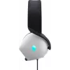 Zestaw słuchawkowy Alienware AW520H, przewodowy, nagłowny, gamingowy, biały