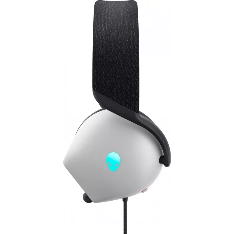 Zestaw słuchawkowy Alienware AW520H, przewodowy, nagłowny, gamingowy, biały