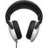 Zestaw słuchawkowy Alienware AW520H, przewodowy, nagłowny, gamingowy, biały