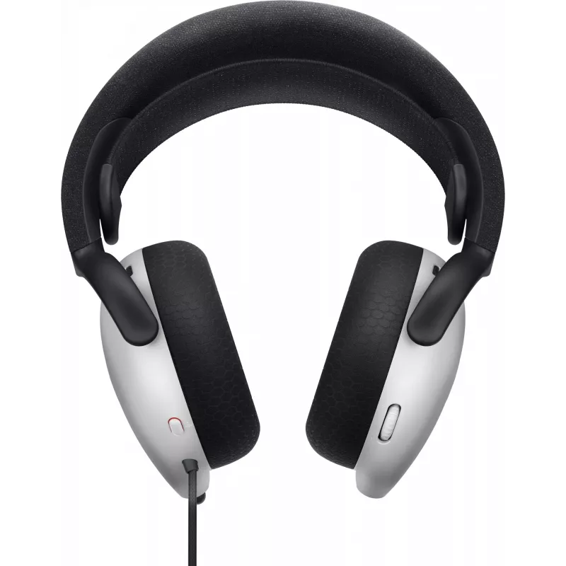 Zestaw słuchawkowy Alienware AW520H, przewodowy, nagłowny, gamingowy, biały