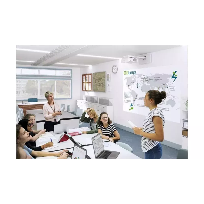 Epson EB-775F Projektor ultrakrótkoogniskowy 4100 ANSI lumenów 3LCD 1080p (1920x1080) Czarny