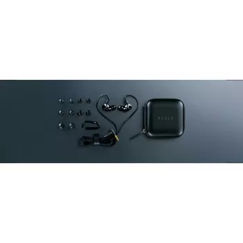 Słuchawki Razer Moray przewodowe dokanałowe czarne