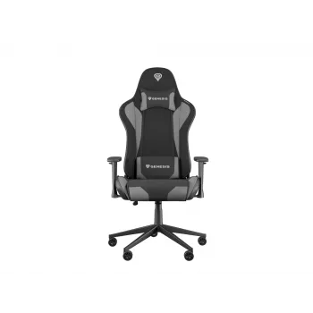 Fotel gamingowy PC GENESIS NITRO 440 G2 z siedziskiem tapicerowanym Czarno-szary Maks. obciążenie 120 kg