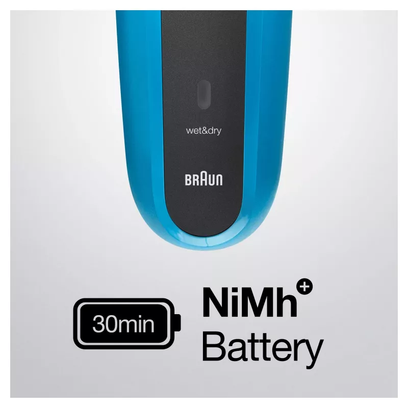 Golarka elektryczna Braun Series 3 310BT - golarka foliowa sucha i mokra z nasadkami do przycinania brody