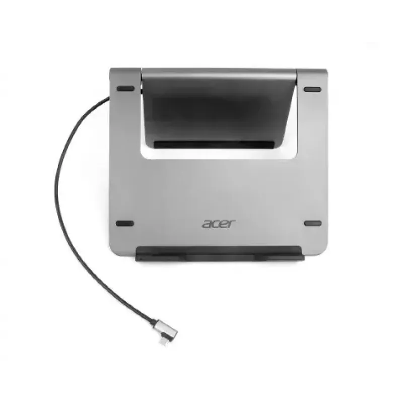 Podstawa pod laptopa Acer HP.DSCAB.012 dla notebooków 11,6–15,6 cala, srebrna, 270×45×300 mm, 0,821 kg