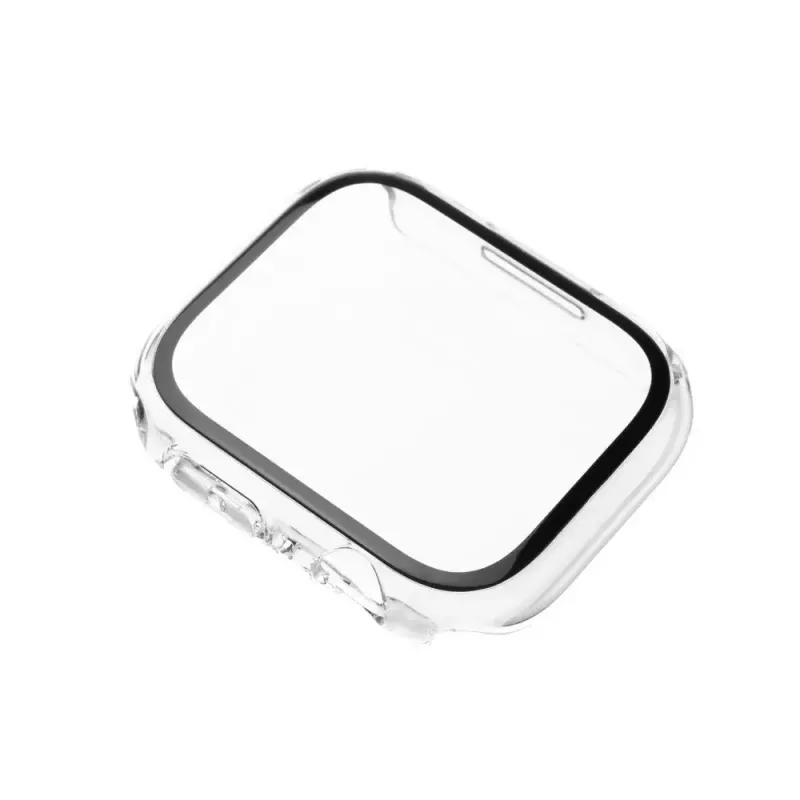 Folię ochronną FIXED na ekran Apple Watch 45mm Series 8 — poliwęglan przezroczysty pełna ramka