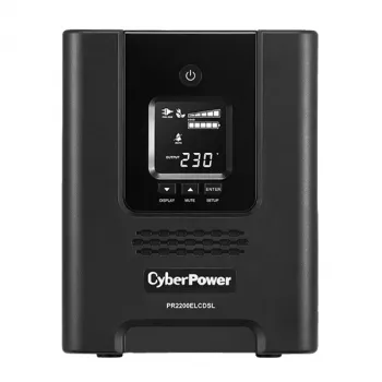 CyberPower PR2200ELCDSL zasilacz awaryjny (UPS) Line-Interactive 2,2 kVA 1980 W 9 gniazd AC