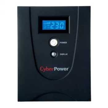 Zasilacz awaryjny UPS CYBERPOWER VALUE2200EILCD, 2,2 kVA (1320 W), 6 gniazd AC, AVR, LCD, tower, 230 V
