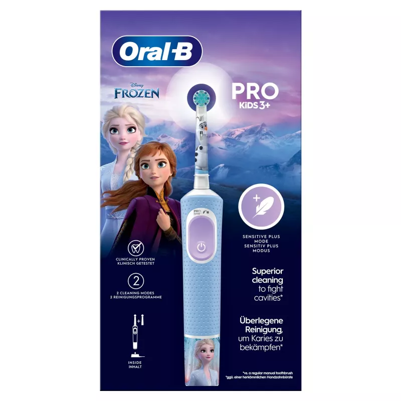 Oral-B Pro Kids Dziecięca szczoteczka rotacyjno-oscylacyjna Jasnoniebieski
