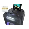 Głośnik imprezowy Sharp PS-949 — 2.1 kanałów, 132 W PMPO, 20,3 cm (8 cali) woofer, Bluetooth A2DP/AVRCP, przewodowy i bezprzewodowy, czarny, obudowa z tworzywa sztucznego