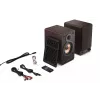 Sharp BOOKSHELF SPEAKERS 2-drożne brązowe przewodowe i bezprzewodowe 60 W