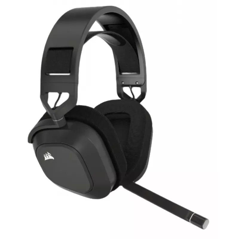 Zestaw słuchawkowy gamingowy CORSAIR Hs80 Max - bezprzewodowy - stalowoszary