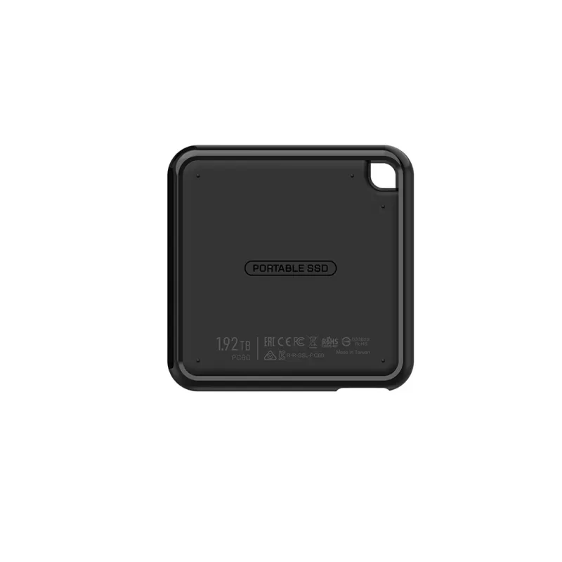 SILICON POWER Przenośny dysk SSD - Pc60 - 2TB - USB 3.2 - Czarny