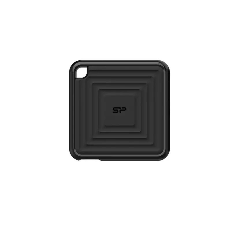 SILICON POWER Przenośny dysk SSD - Pc60 - 2TB - USB 3.2 - Czarny