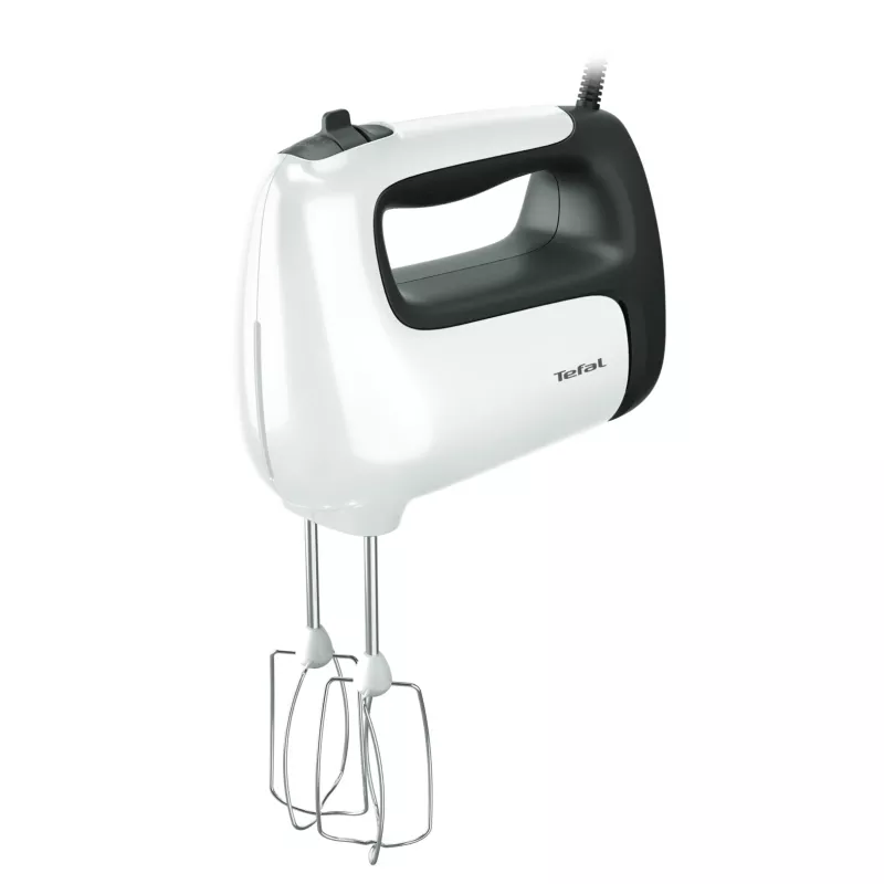 Mikser ręczny Tefal Prep'Mix HT4621 — 500 W, 5 prędkości, metalowe trzepaczki, biały
