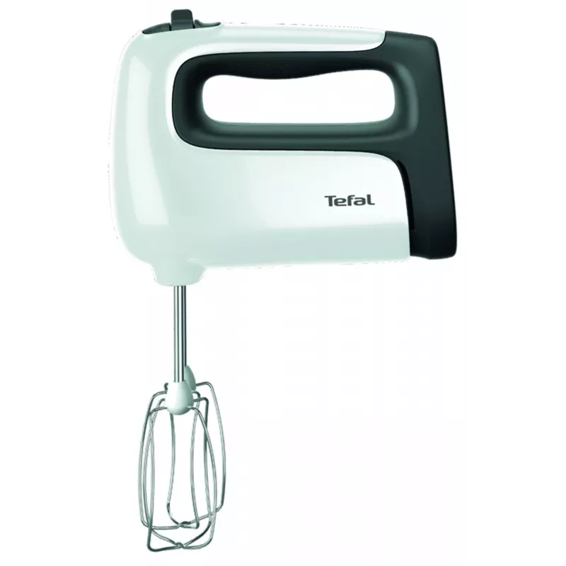 Mikser ręczny Tefal Prep'Mix HT4621 — 500 W, 5 prędkości, metalowe trzepaczki, biały