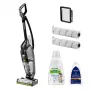 Bissell CrossWave Hydrosteam Pet Pro Odkurzacz Pionowy AC Suchy/Mokry Bezworkowy 0 L 1100 W Czarny, Srebrny