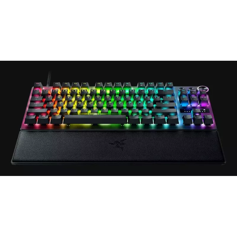 Klawiatura Razer Huntsman V3 Pro Tenkeyless, przełączniki optyczne, RGB, czarna