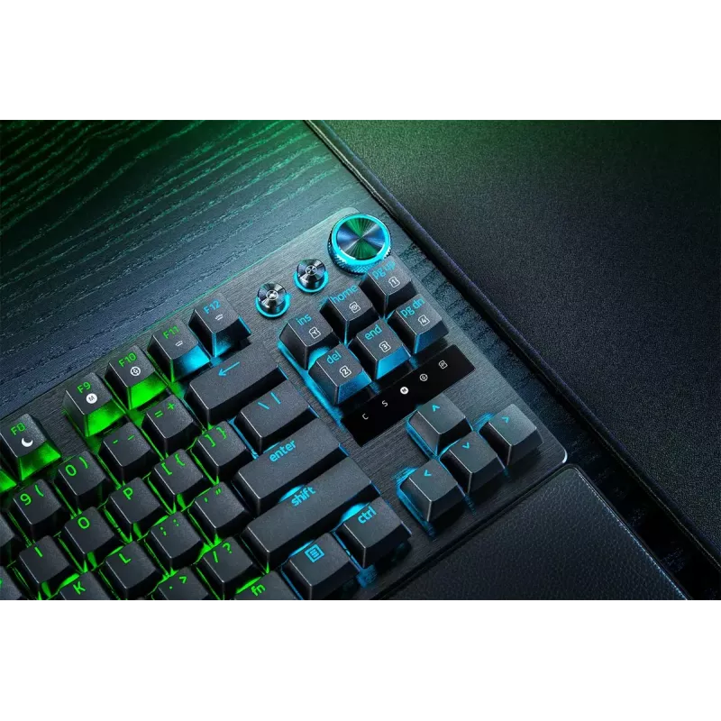 Klawiatura Razer Huntsman V3 Pro Tenkeyless, przełączniki optyczne, RGB, czarna