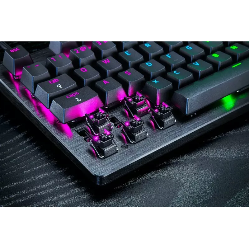 Klawiatura Razer Huntsman V3 Pro Tenkeyless, przełączniki optyczne, RGB, czarna