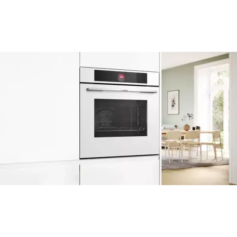 Piekarnik do zabudowy Bosch HBG7721W1S, elektryczny, piroliza