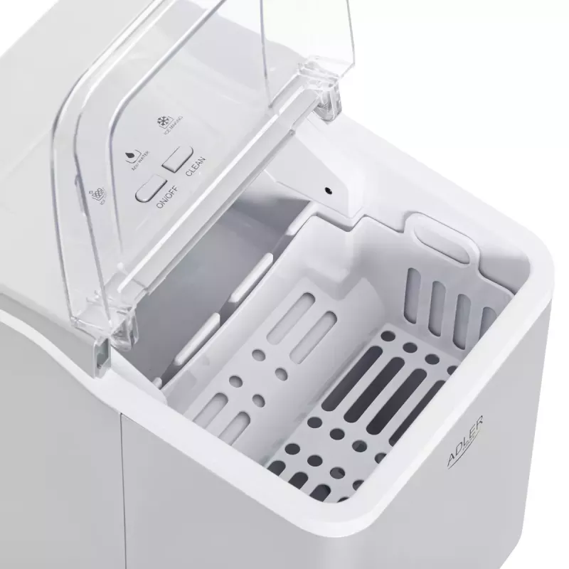 Maszyna do lodu Adler AD 8086 Moc 100 W Srebrna