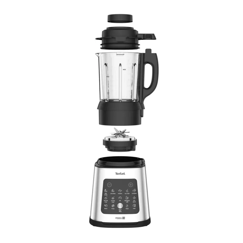 Blender stołowy Tefal Perfectmix Cook BL83SD 1,75 l 1400 W czarny, stal nierdzewna