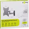 Goobay TV wall mount Basic FULLMOTION (S) 15 kg 23-42 inches