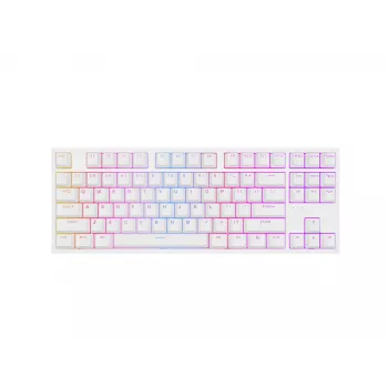 Klawiatura gamingowa GENESIS Thor 404 TKL USB QWERTY US International Biała