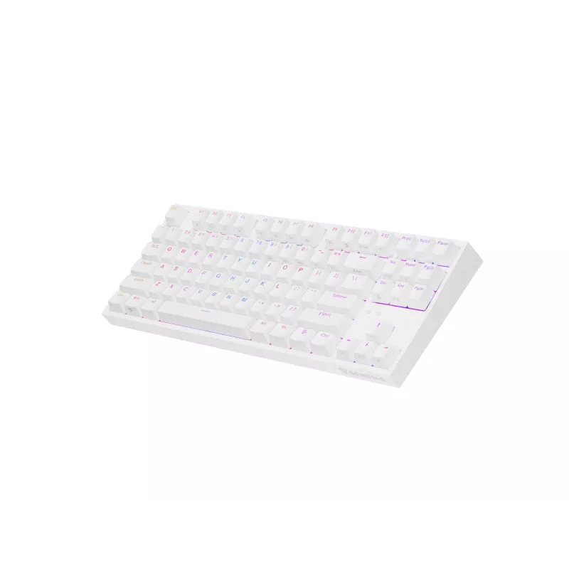 Klawiatura gamingowa GENESIS Thor 404 TKL USB QWERTY US International Biała