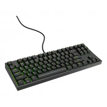 Klawiatura GENESIS Thor 404 TKL do gier Przewodowa USB QWERTY US English Czarna