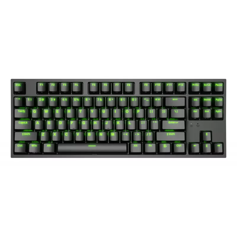 Klawiatura GENESIS Thor 404 TKL do gier Przewodowa USB QWERTY US English Czarna