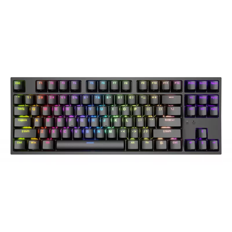 Klawiatura GENESIS Thor 404 TKL do gier Przewodowa USB QWERTY US English Czarna