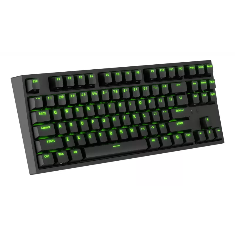Klawiatura GENESIS Thor 404 TKL do gier Przewodowa USB QWERTY US English Czarna