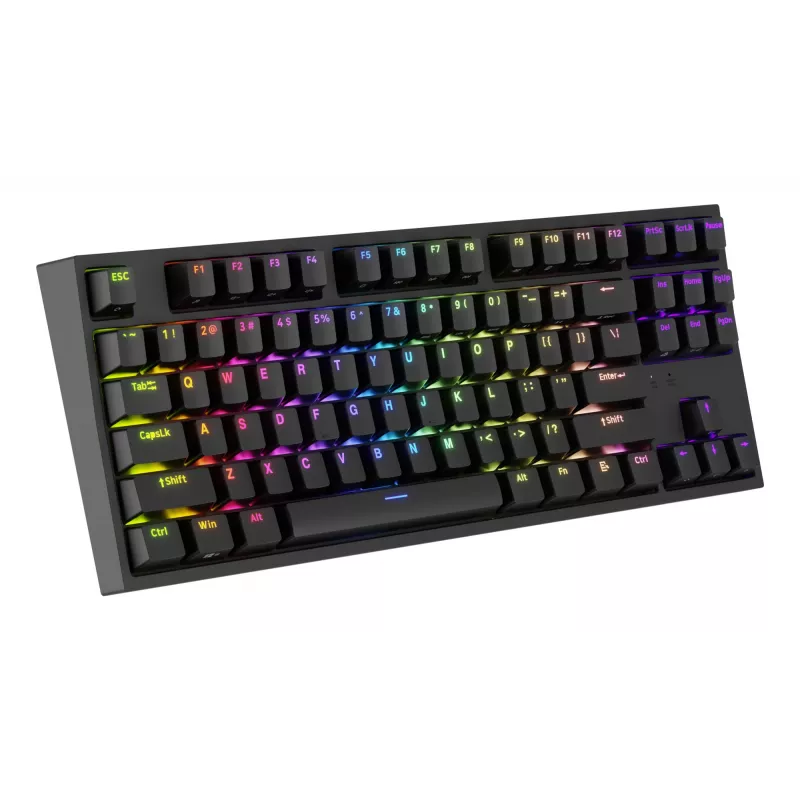 Klawiatura GENESIS Thor 404 TKL do gier Przewodowa USB QWERTY US English Czarna
