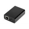 Rozgałęźnik DIGITUS Gigabit PoE+, 10/100/1000 Mbps, 24 W Wejście: 802.3at PoE, Wyjście: 5V/2A, 9V/2A, 12V/2A, obudowa plastikowa, czarny