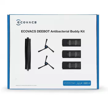 Zestaw akcesoriów Ecovacs DKT060099 do odkurzacza automatycznego Czarny 6 szt.