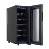 Chłodziarka termoelektryczna do wina Adler AD 8083 — 12 butelek, wolnostojąca, czarna, 33 L, 12–18 °C