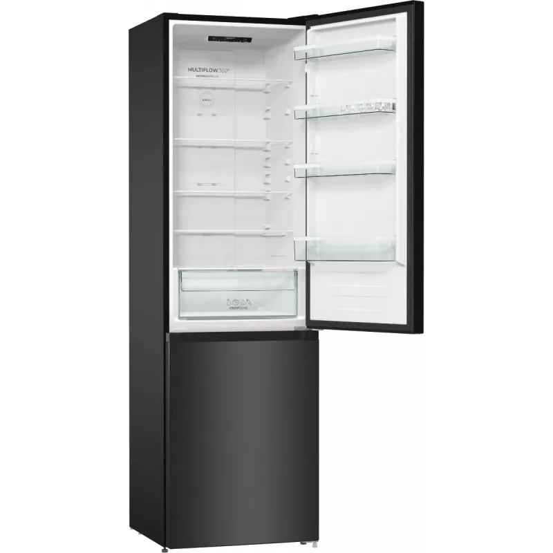 Gorenje NRK6202EBXL4 chłodziarko-zamrażarka wolnostojąca 331 L Czarny