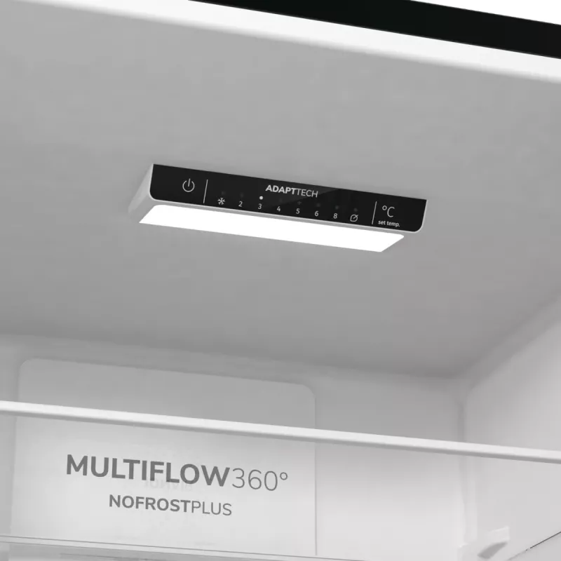 Gorenje NRK6202EBXL4 chłodziarko-zamrażarka wolnostojąca 331 L Czarny