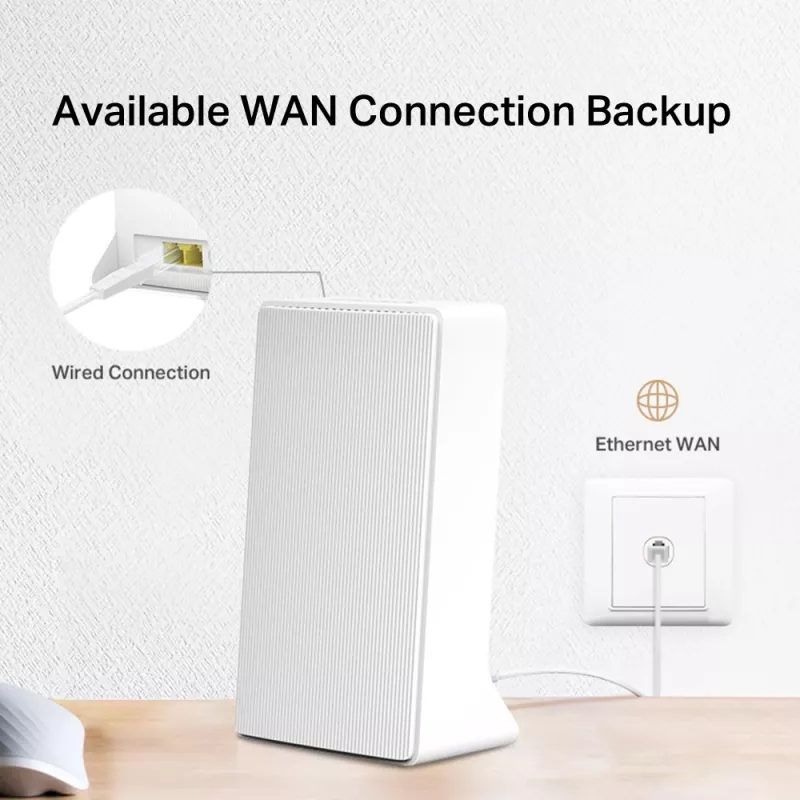 Router bezprzewodowy MERCUSYS Mb110-4g Ethernet Single-band (2,4 GHz) - Biały