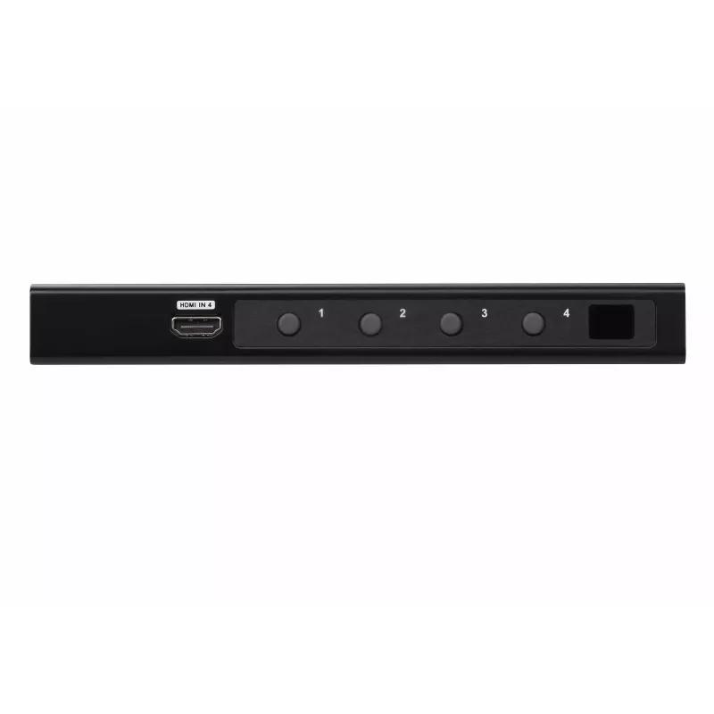 Przełącznik HDMI ATEN 4-portowy True 4K, HDMI, Metal, Czarny, 60 Hz, 3 m, 18 Gbit/s