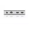 ATEN 2-Portowy rozdzielacz HDMI Audio/Video 4Kx2K, HDMI, 2x HDMI, 4096 x 2160 pikseli, czarny, metalowy, 4K Ultra HD