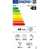 Pralka ładowana od przodu Indesit BWE 91496X WSV EE — 9 kg, 1400 obr./min, klasa energetyczna A, biała