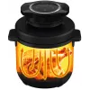 Wielofunkcyjny garnek do gotowania na parze Tefal Turbo Cuisine & Fry CY7788 — 7,6 l, 1200 W, 15 programów, czarny