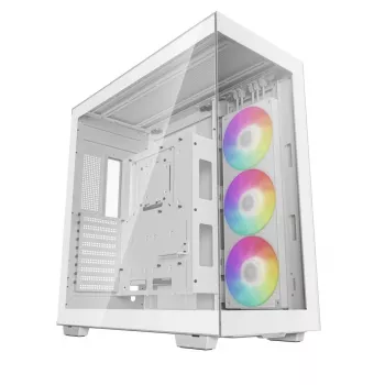 Obudowa PC DeepCool CH780 WH Tower Biała — Full Tower, E-ATX, szkło hartowane, aRGB, 48 cm GPU, 13.2 cm chłodzenie CPU