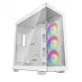 Obudowa PC DeepCool CH780 WH Tower Biała — Full Tower, E-ATX, szkło hartowane, aRGB, 48 cm GPU, 13.2 cm chłodzenie CPU