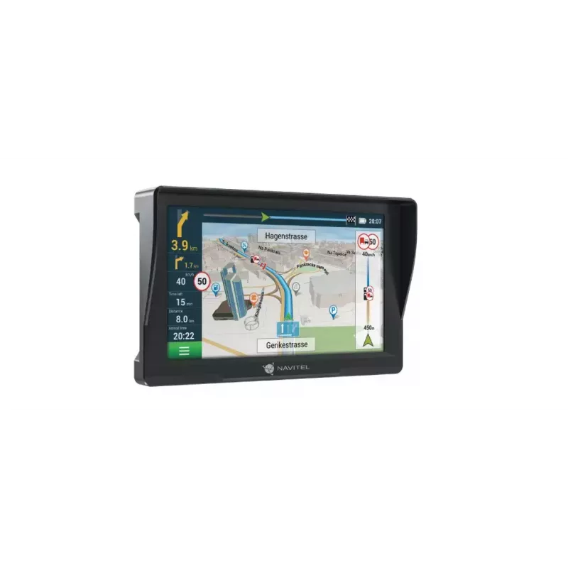 Navitel E777 Truck – nawigator ciężarowy 7 cali Ekran dotykowy Czarny Antena wewnętrzna 8 GB