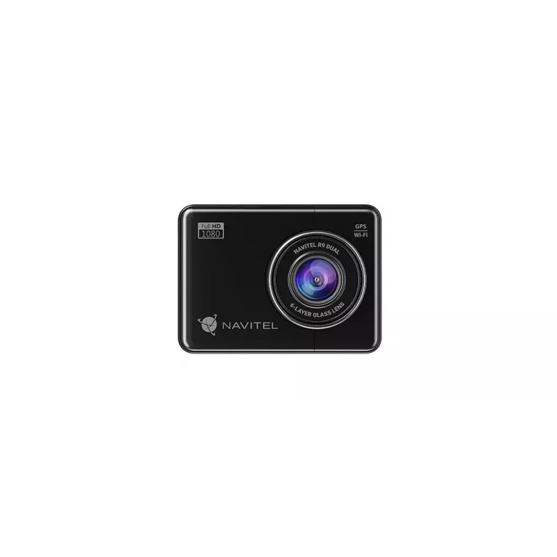 Dashcam Navitel R9 Dual Full HD Wi-Fi Bateria Czarny